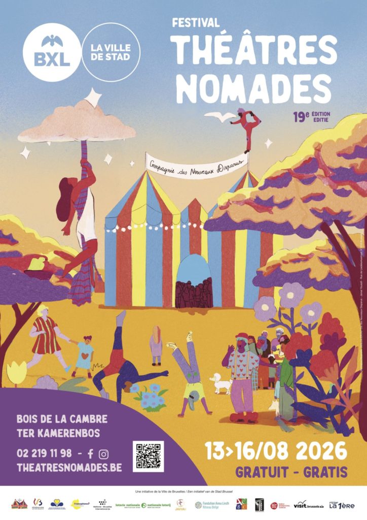 Affiche Théâtres Nomades 2026