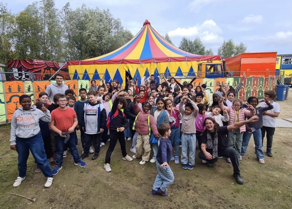 journée théâtre entre groupes de jeunes pour le festival mimouna, schaerbeek