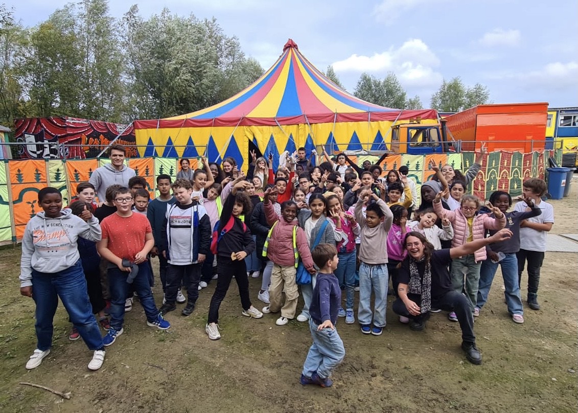 journée théâtre entre groupes de jeunes pour le festival mimouna, schaerbeek